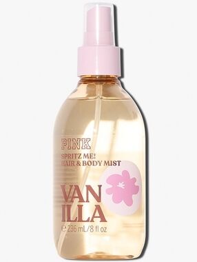 PINK Victoria's Secret Classic Vanilla Hair & Body Fragrance Mist 8oz NEW